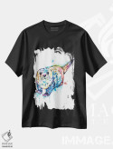 تیشرت مشکی طرح دار – تیشرت فانتزی ,سمور بامزه اثر لیزا وایت هاوس immage.ir