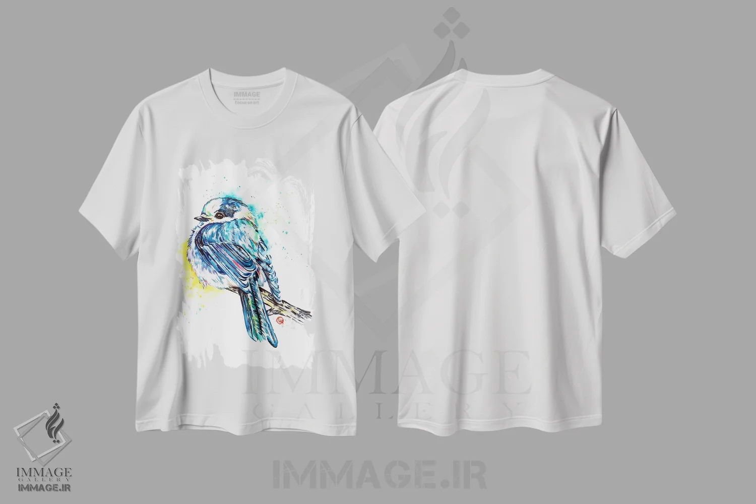تیشرت سفید طرح دار – تیشرت طبیعت ,جی کانادا اثر لیزا وایت هاوس immage.ir