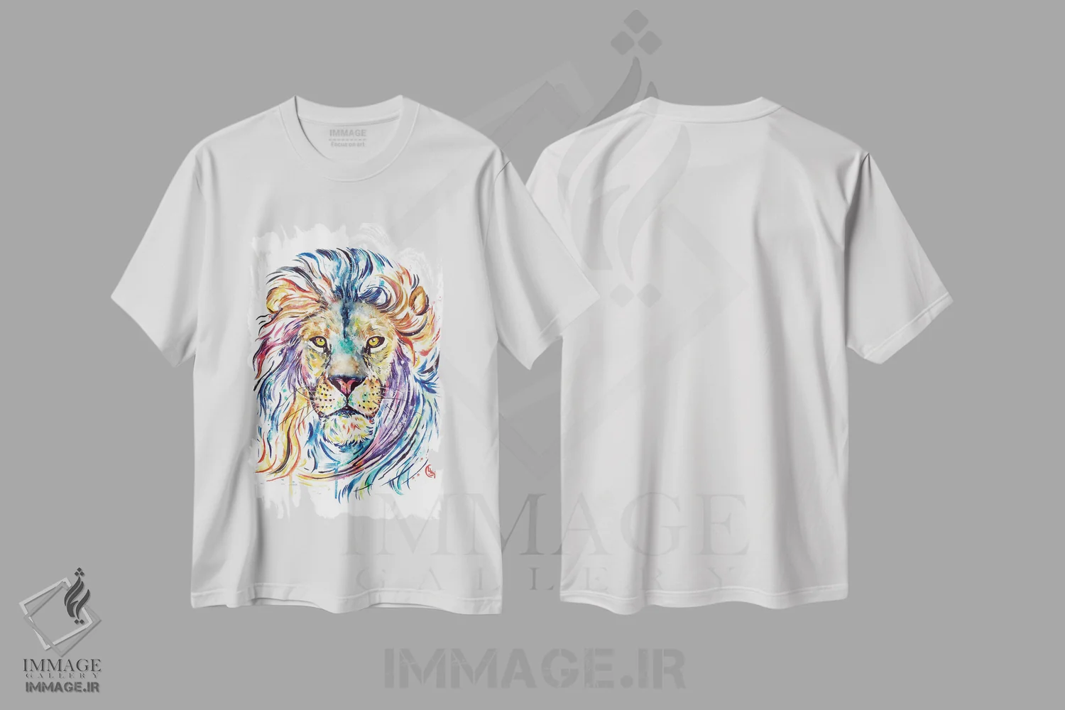 تیشرت سفید طرح دار – تیشرت انگیزشی ,شجاعت داشته باش قلب عزیز اثر لیزا وایت هاوس immage.ir