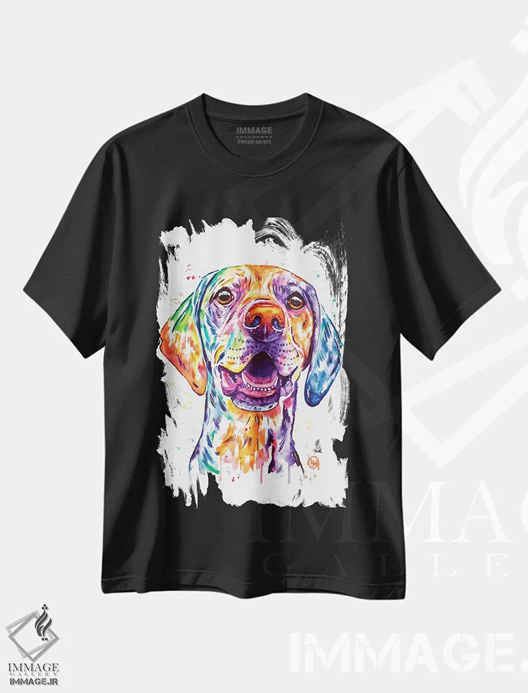 تیشرت مشکی طرح دار – تیشرت طبیعت ,آماده ماجراجویی اثر لیزا وایت هاوس immage.ir