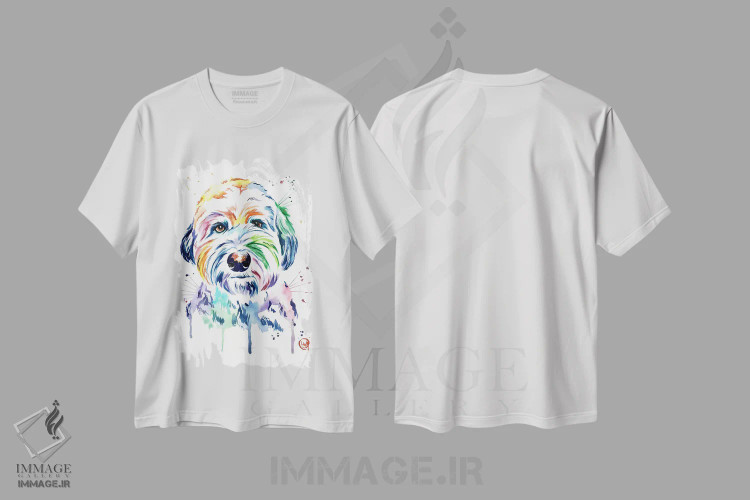 تیشرت سفید طرح دار – تیشرت حیوانات ,گاس اثر لیزا وایت هاوس immage.ir