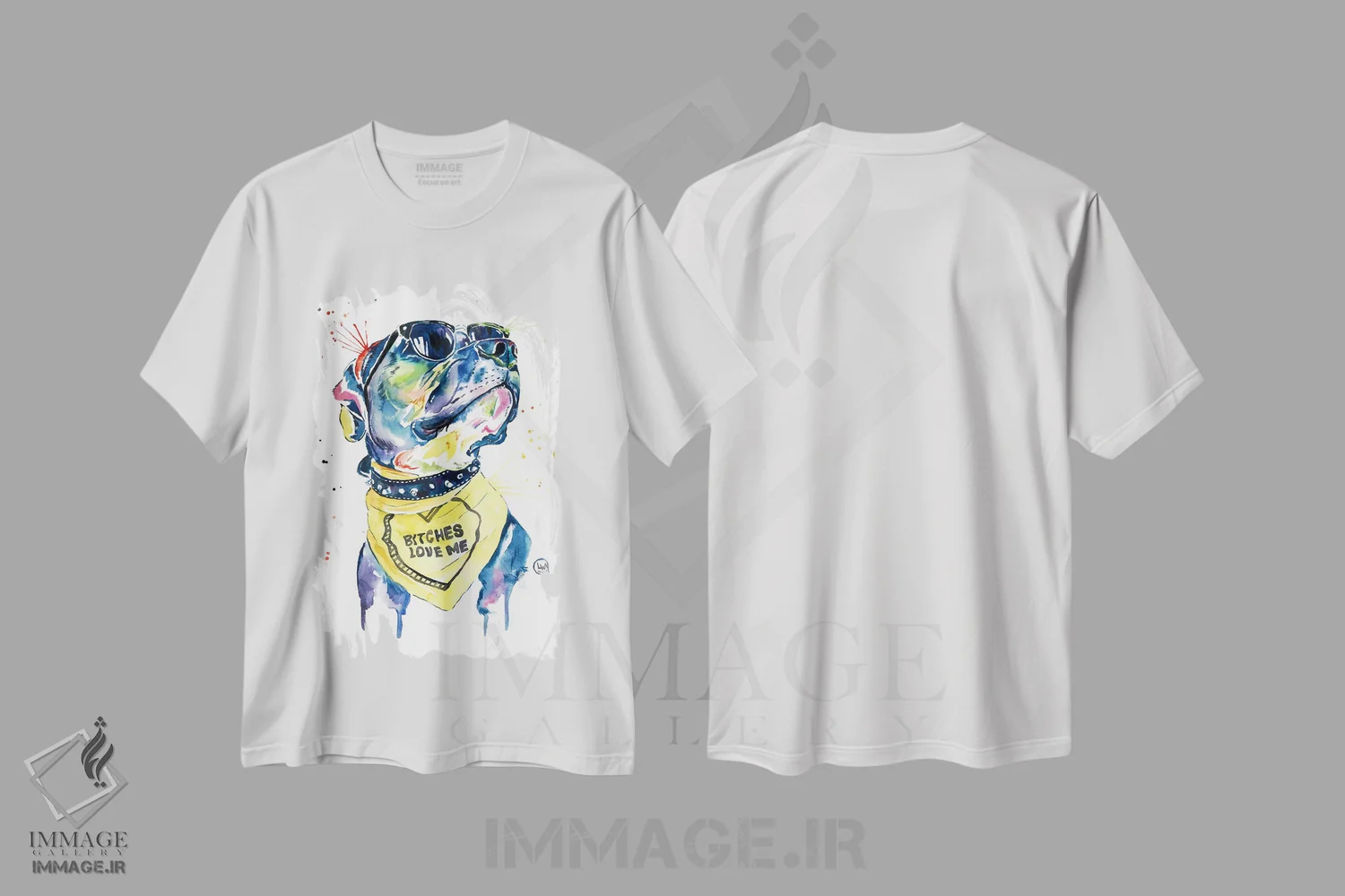 تیشرت سفید طرح دار – تیشرت طنز ,عاشق بول اثر لیزا وایت هاوس immage.ir