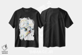تیشرت مشکی طرح دار – تیشرت طبیعت ,گاومیش آمریکایی اثر لیزا وایت هاوس فروشگاه ایماژ
