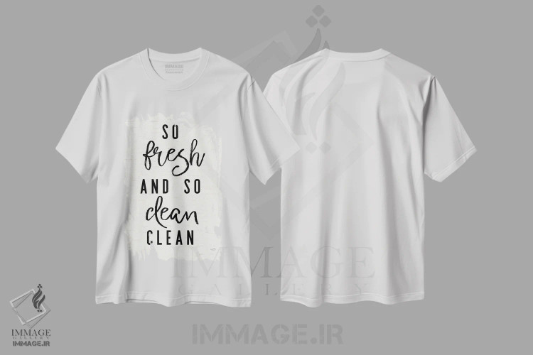 تیشرت سفید طرح دار – تیشرت فانتزی ,این قدر تازه و تمیز اثر لوکس + می دیزاینز immage.ir