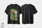 تیشرت مشکی طرح دار – تیشرت طبیعت ,داستان جنگل اثر چارلز لین براگ immage.ir