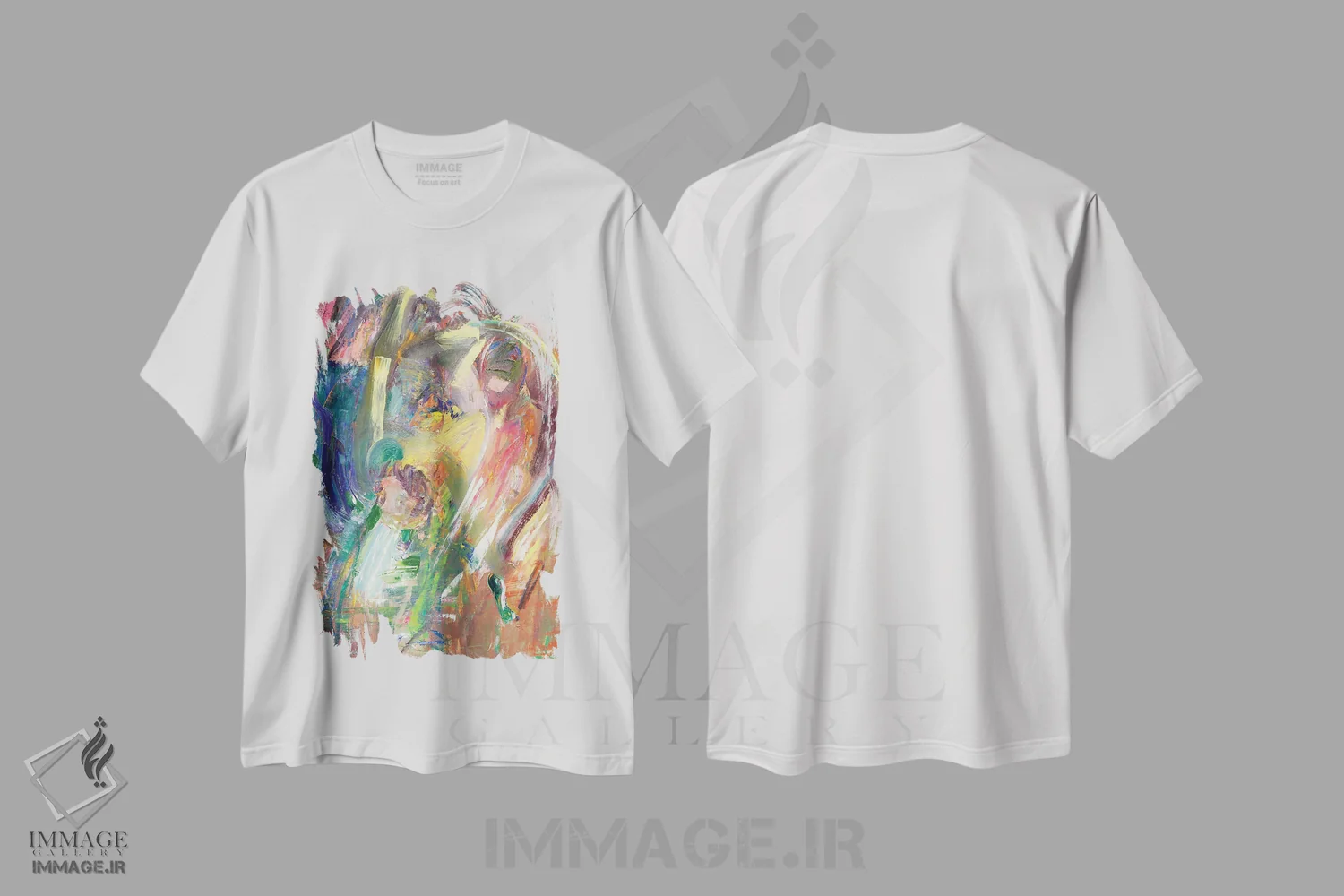 تیشرت سفید طرح دار – تیشرت فانتزی طرح دار ,ماشه اثر لیدیا لی فروشگاه ایماژ
