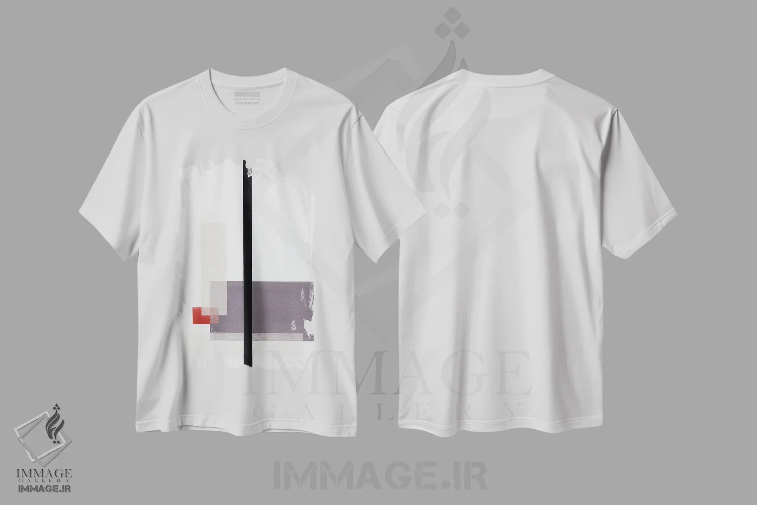 تیشرت سفید طرح دار – تیشرت آبستره ,ساختار، اثر لازلو موهولی-ناگی immage.ir