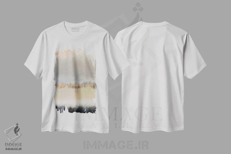 تیشرت سفید طرح دار – تیشرت هنری ,امید نو اثر لوکاش اولک immage.ir