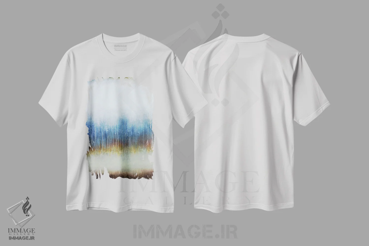 تیشرت سفید طرح دار – تیشرت فانتزی ,یکی از آن روزها اثر لوکاش اولک فروشگاه ایماژ