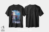 تیشرت مشکی طرح دار – تیشرت معماری ,در نور ماه اثر استانیسلاو لازاروف فروشگاه ایماژ