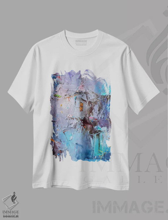 تیشرت سفید طرح دار – تیشرت فانتزی ,یک نمایشگاه کوچک اثر استانیسلاو لازاروف immage.ir