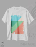 تیشرت سفید طرح دار – تیشرت فانتزی رنگی ,هنر مدرن اثر فایو بای فایو کالکتیو immage.ir