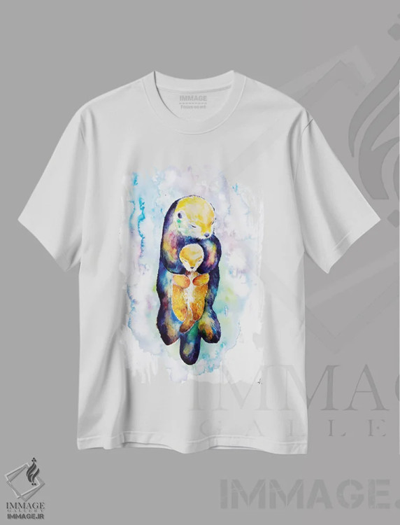 تیشرت سفید طرح دار – تیشرت عاشقانه ,به رویا ادامه بده اثر مارک آلانته فروشگاه ایماژ