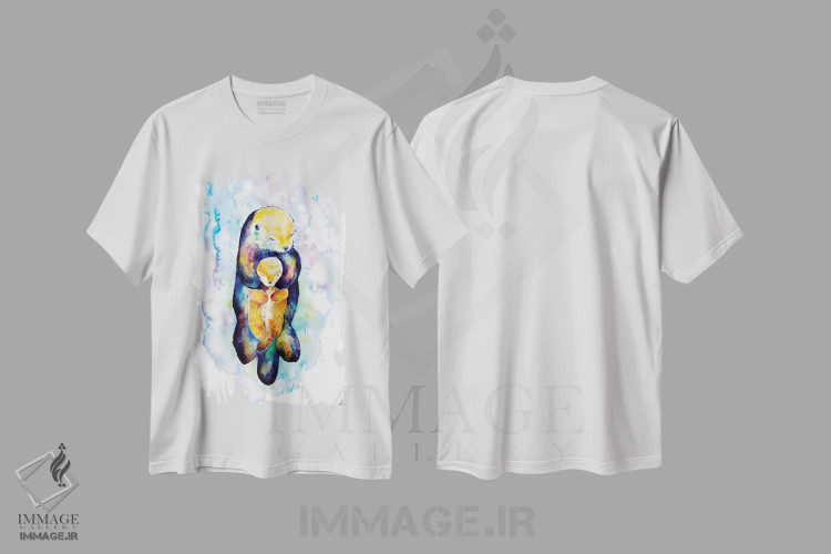 تیشرت سفید طرح دار – تیشرت عاشقانه ,به رویا ادامه بده اثر مارک آلانته فروشگاه ایماژ