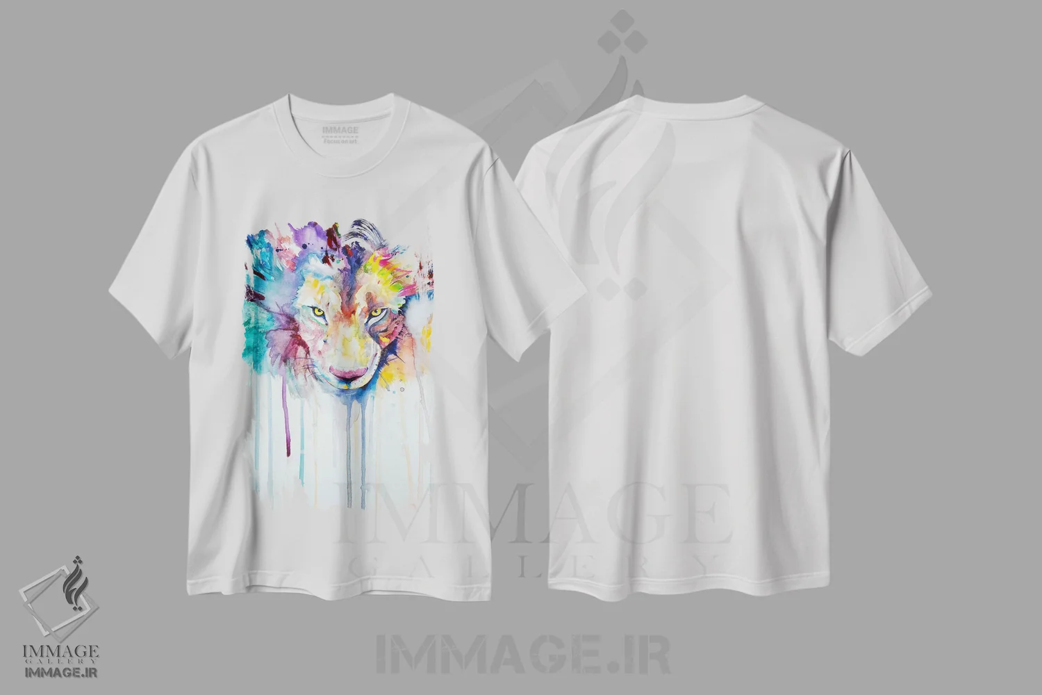 تیشرت سفید طرح دار – تیشرت حیوانات ,سفئوس اثر مارک آلانته immage.ir