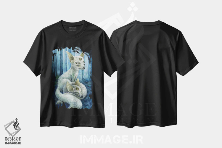 تیشرت مشکی طرح دار – تیشرت حیوانات ,فریر و فریگ اثر مگان ماژوسکی فروشگاه ایماژ
