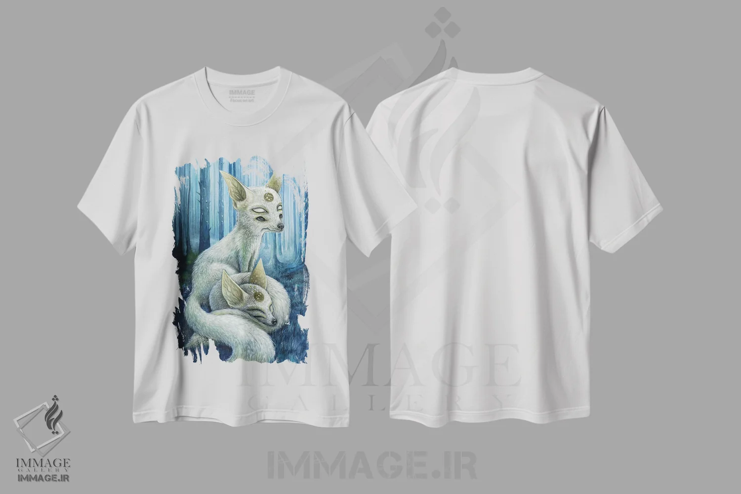 تیشرت سفید طرح دار – تیشرت حیوانات ,فریر و فریگ اثر مگان ماژوسکی immage.ir