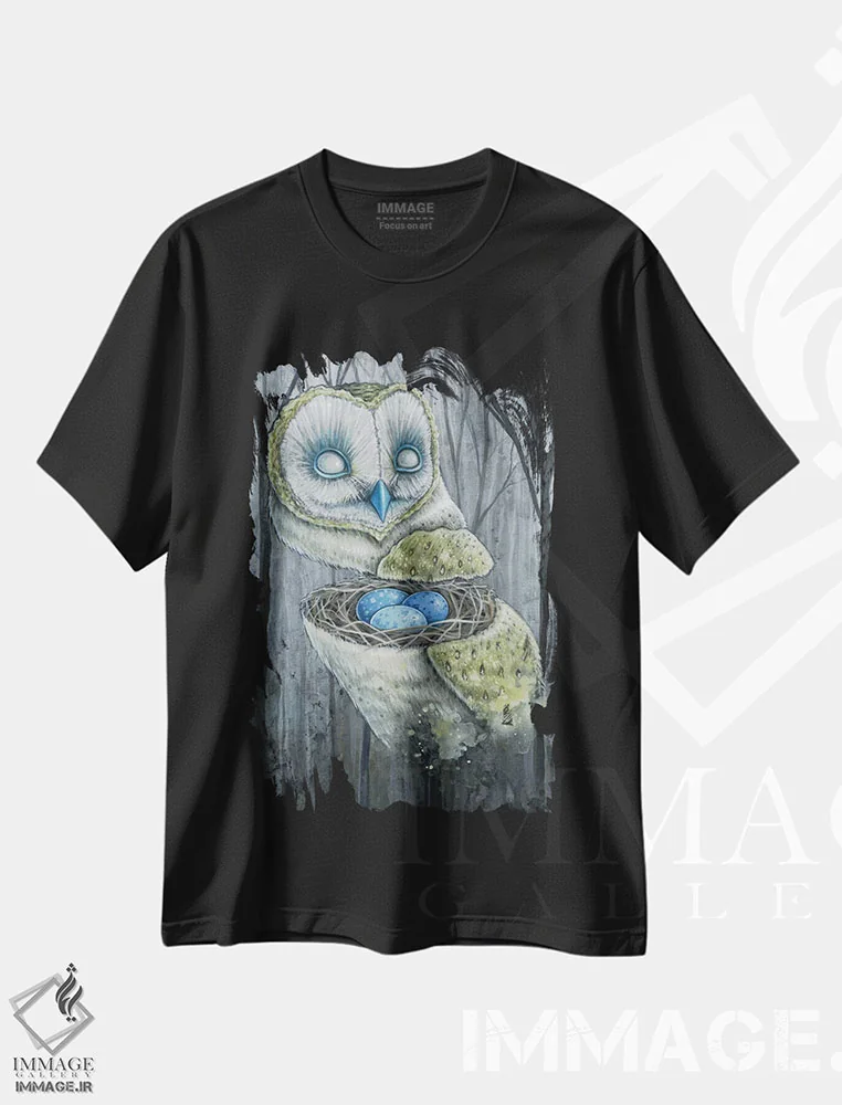 تیشرت مشکی طرح دار – تیشرت اسطوره ای ,نرتوس اثر مگان ماژوسکی فروشگاه ایماژ