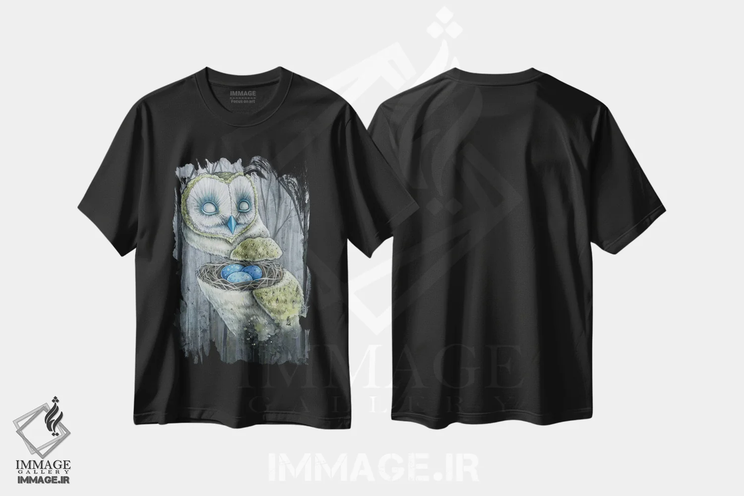 تیشرت مشکی طرح دار – تیشرت اسطوره ای ,نرتوس اثر مگان ماژوسکی فروشگاه ایماژ