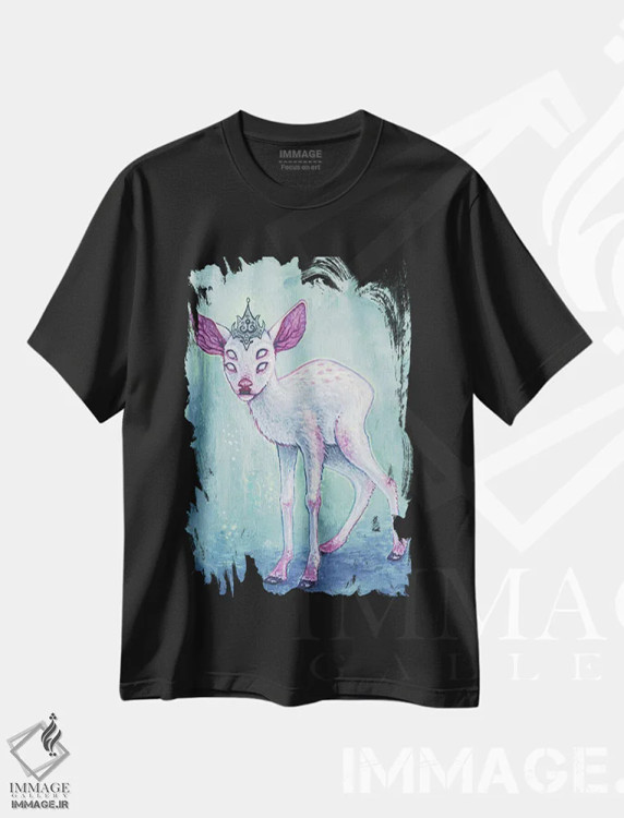 تیشرت مشکی طرح دار – تیشرت فانتزی ,سیف II اثر مگان ماژوسکی immage.ir