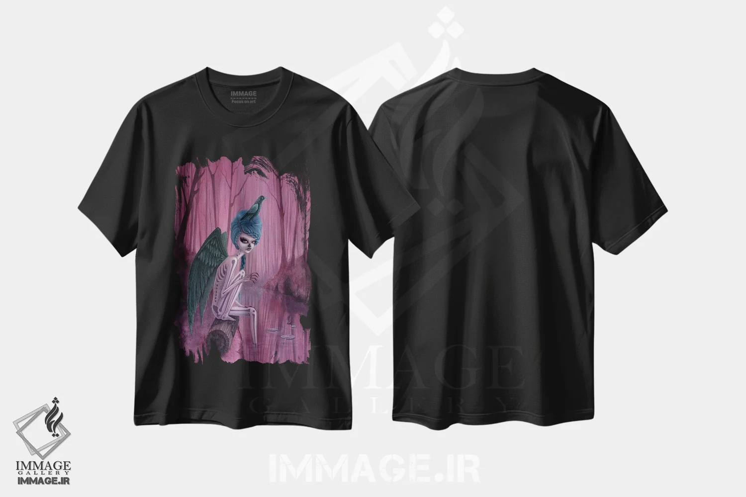 تیشرت مشکی طرح دار – تیشرت فانتزی ,آنتیا اثر مگان ماژوسکی immage.ir