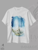 تیشرت سفید طرح دار – تیشرت طبیعت ,ویلی اثر مگان ماژوسکی فروشگاه ایماژ