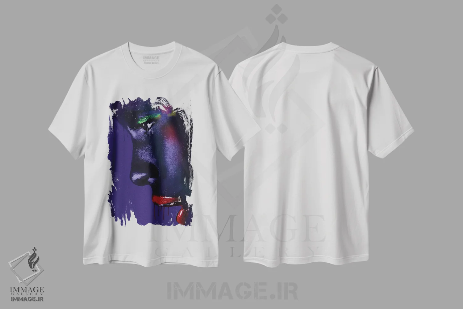 تیشرت سفید طرح دار – تیشرت مدرن ,قومیت ها XX اثر مارسیا آلک فروشگاه ایماژ