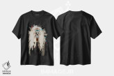 تیشرت مشکی طرح دار – تیشرت بومی ,جمجمه I اثر مارسیا آلک immage.ir