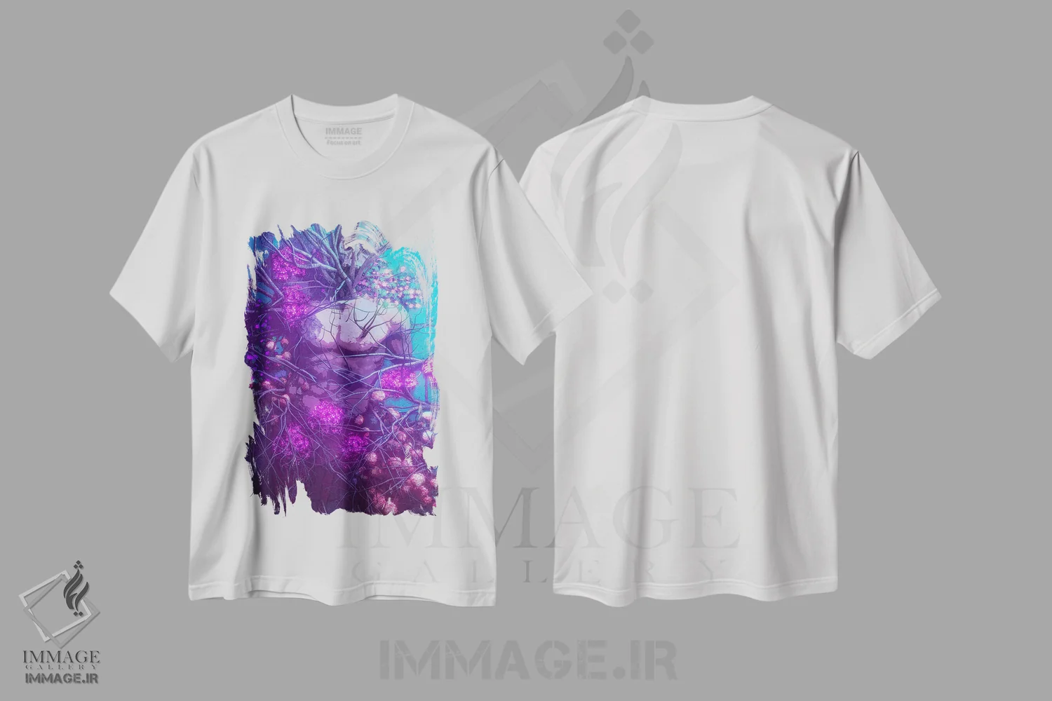 تیشرت سفید طرح دار – تیشرت فانتزی اسپرت ,انتقام اثر ماریشا بکر فروشگاه ایماژ