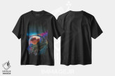 تیشرت مشکی طرح دار – تیشرت فضایی ,دلشکستگی اثر ماریشا بکر immage.ir