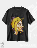 تیشرت مشکی طرح دار – تیشرت هنری ,خودت باش زنبور! اثر میخائیل بارانوفسکی فروشگاه ایماژ