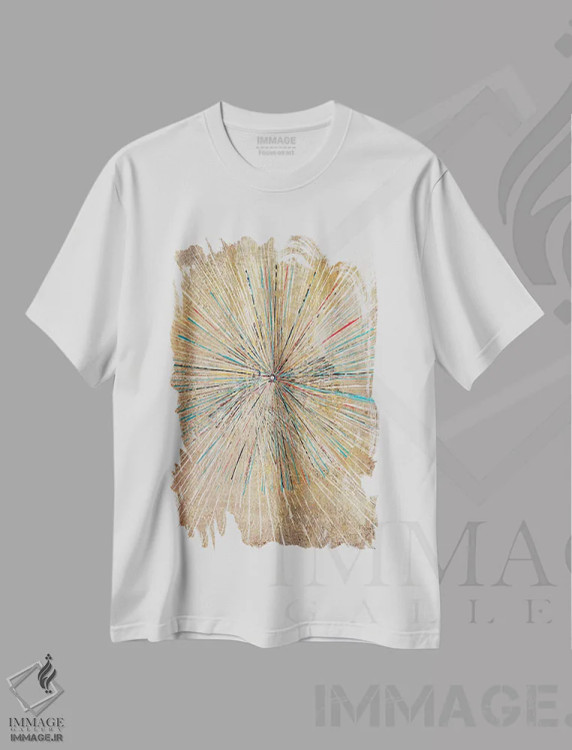 تیشرت سفید طرح دار – تیشرت گرافیکی ,اَبَرنوختر اثر ماچیارولی فروشگاه ایماژ