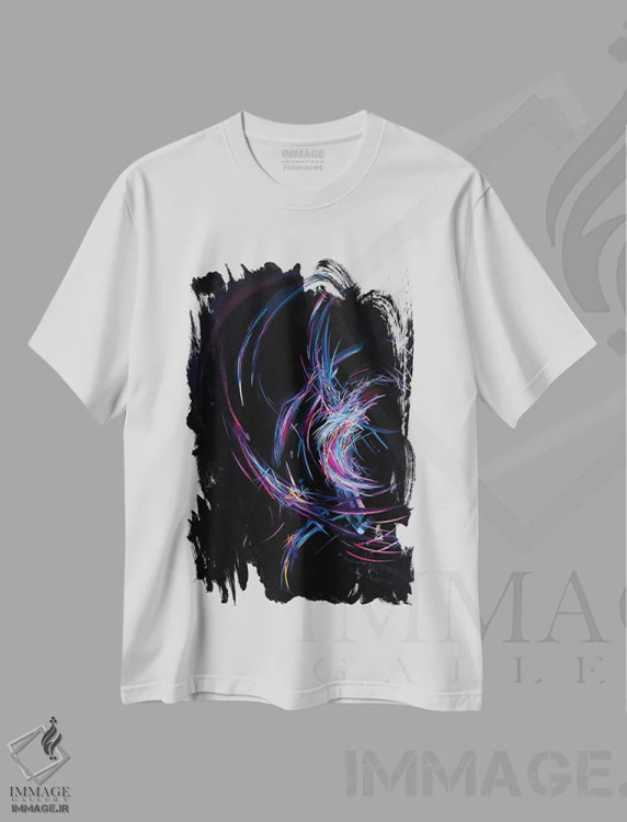 تیشرت سفید طرح دار – تیشرت معنوی ,بازتاب، بازسازی، رستگاری و تولد دوباره توبه کار اثر مایکل کارینی immage.ir