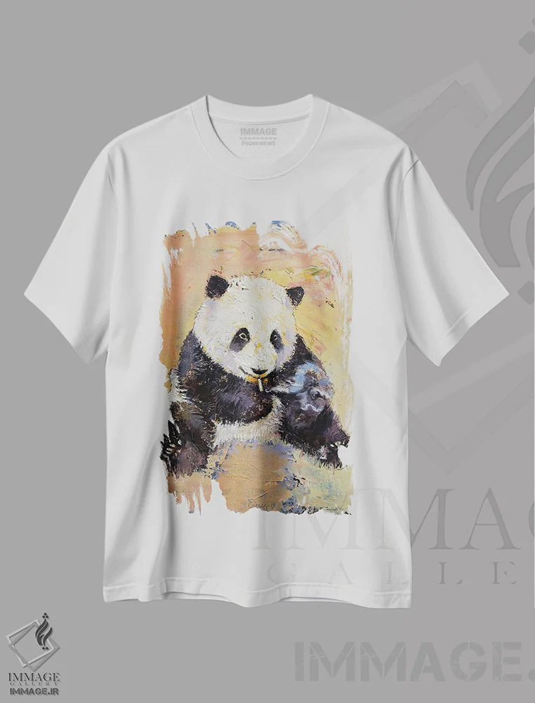 تیشرت سفید طرح دار – تیشرت طنز ,وقت سیگار اثر مایکل کریس immage.ir