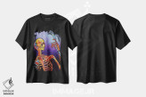 تیشرت مشکی طرح دار – تیشرت فانتزی ,رستاخیز اثر مایکل کریس immage.ir