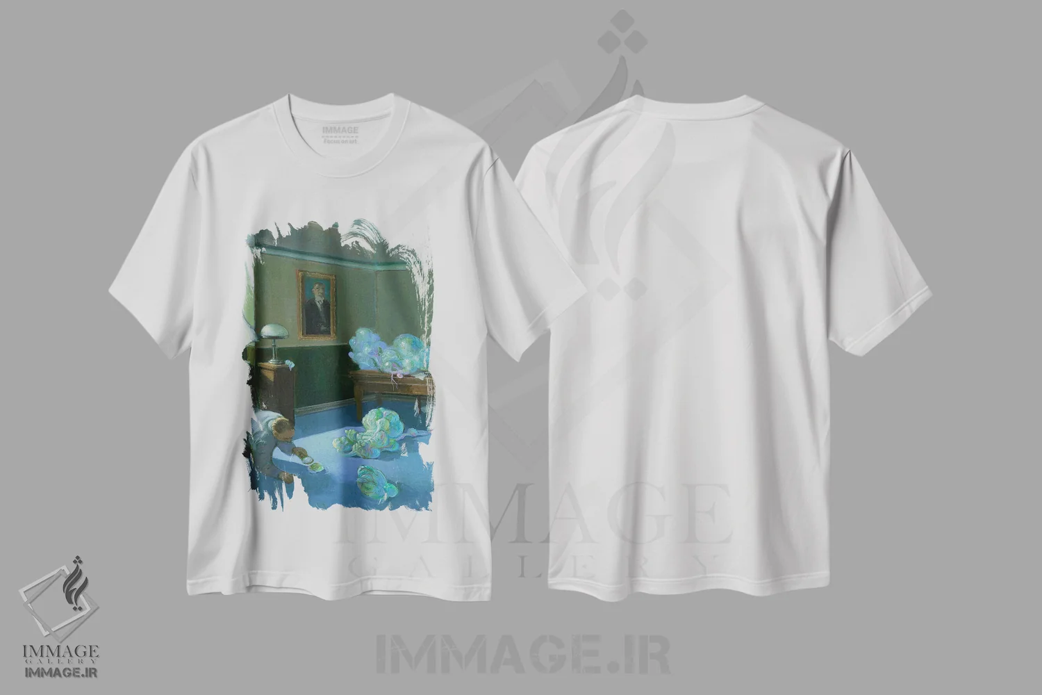 تیشرت سفید طرح دار – تیشرت طنز ,پرونده های حل نشده اف بی آی اثر مایکل سووا immage.ir