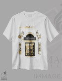 تیشرت سفید طرح دار – تیشرت مد ,ورودی طراح IX اثر مدلین بلیک immage.ir