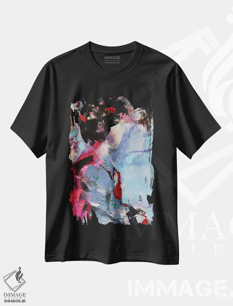 تیشرت مشکی طرح دار – تیشرت ژاپنی ,گیشای کوچک II اثر مارینا دل پوزو فروشگاه ایماژ