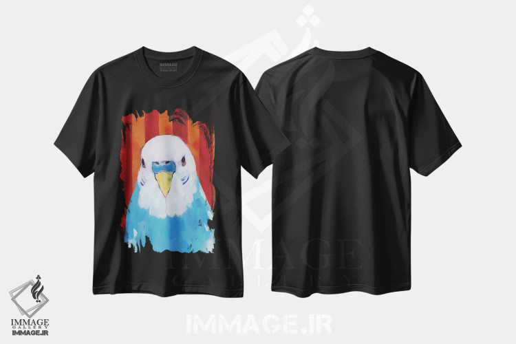 تیشرت مشکی طرح دار – تیشرت فانتزی ,دون ویتو اثر ملیسا رید-دیواین فروشگاه ایماژ