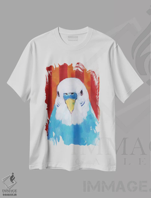 تیشرت سفید طرح دار – تیشرت فانتزی ,دون ویتو اثر ملیسا رید-دیواین immage.ir