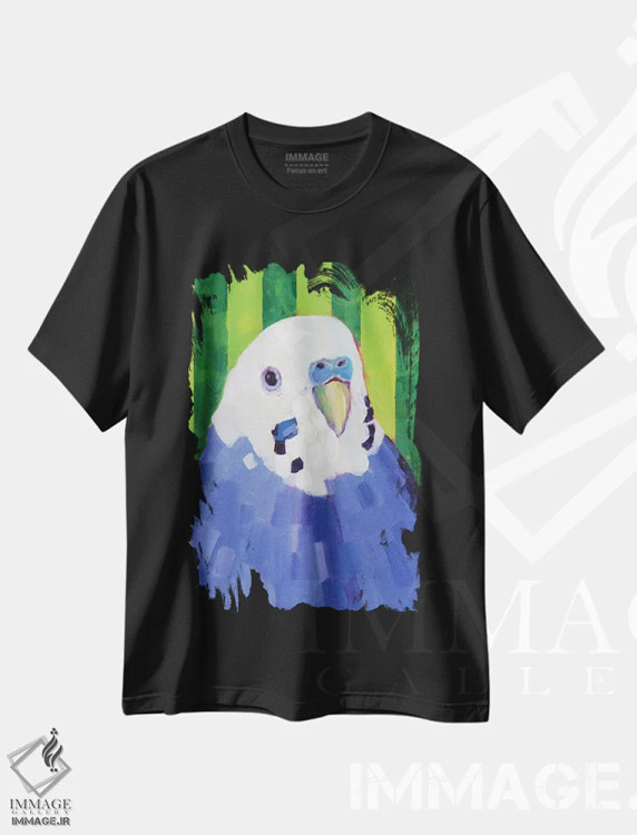 تیشرت مشکی طرح دار – تیشرت حیوانات ,تونی چاق اثر ملیسا رید-دیواین immage.ir