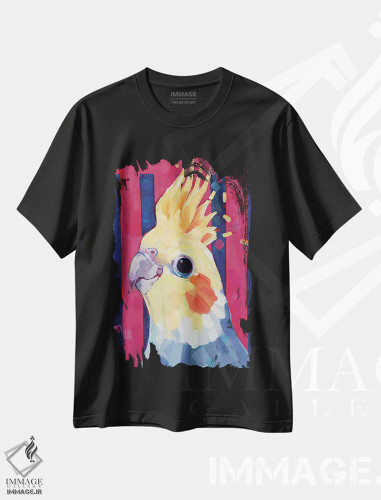 تیشرت مشکی طرح دار – تیشرت حیوانات ,زمزمه ها اثر ملیسا رید-دیواین فروشگاه ایماژ