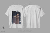 تیشرت سفید طرح دار – تیشرت علمی تخیلی ,پادشاهی اثر مت دیکسون immage.ir