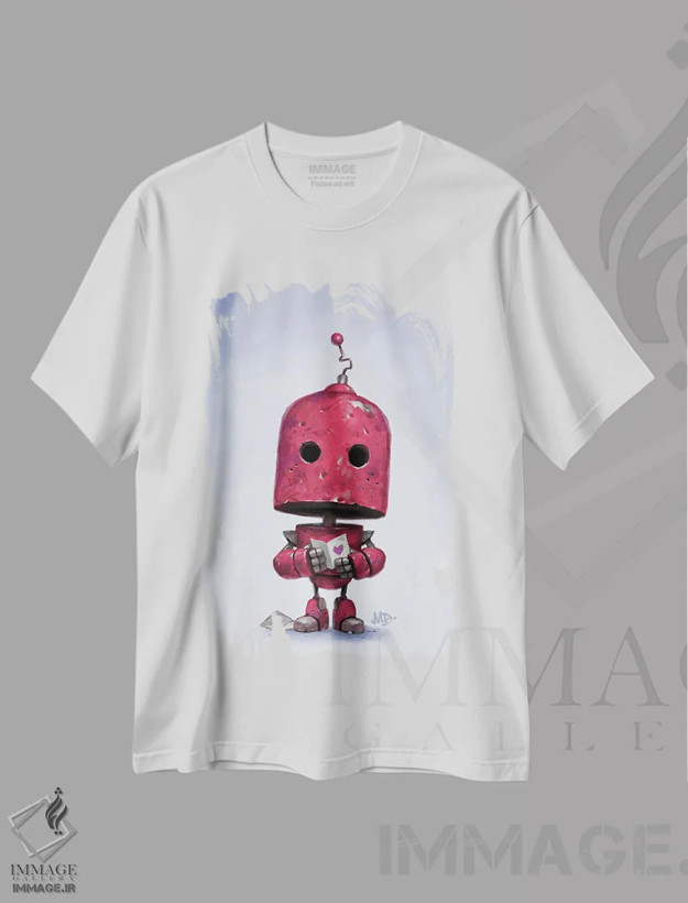 تیشرت سفید طرح دار – تیشرت انگیزشی ,کلمات مهربانانه اثر مت دیکسون فروشگاه ایماژ