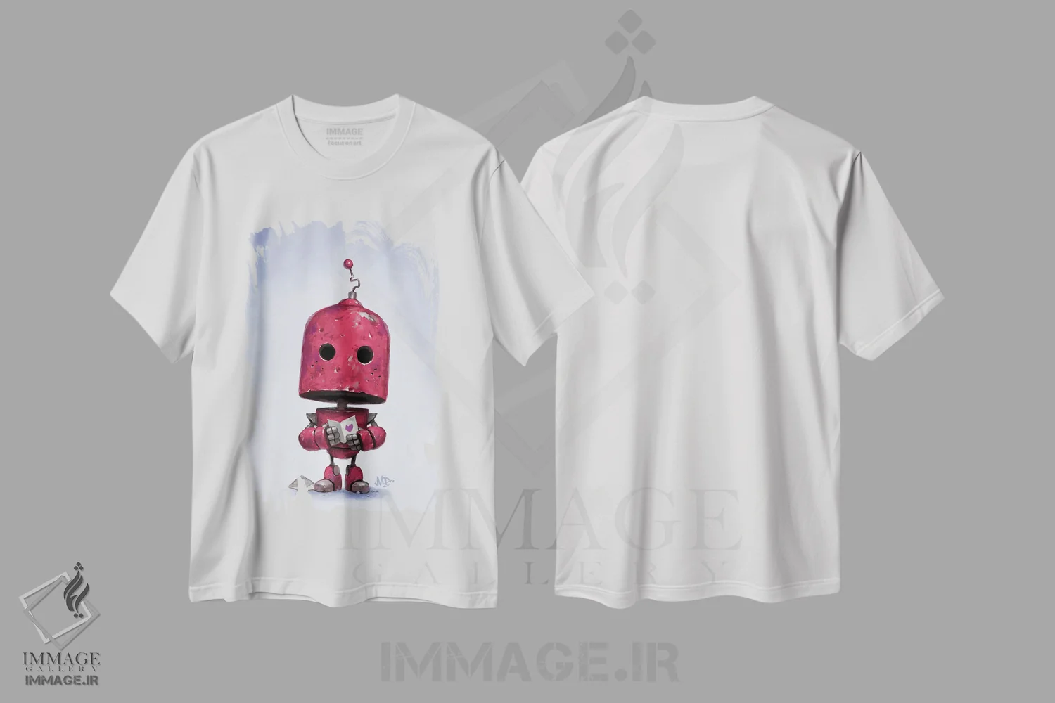 تیشرت سفید طرح دار – تیشرت انگیزشی ,کلمات مهربانانه اثر مت دیکسون فروشگاه ایماژ