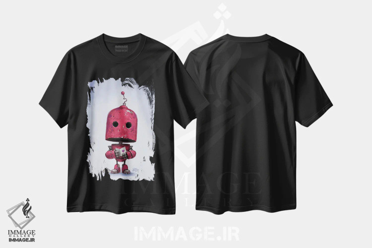 تیشرت مشکی طرح دار – تیشرت انگیزشی ,کلمات مهربانانه اثر مت دیکسون immage.ir