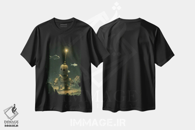 تیشرت مشکی طرح دار – تیشرت فانتزی ,در عمق پنج فاثوم اثر مت دیکسون فروشگاه ایماژ