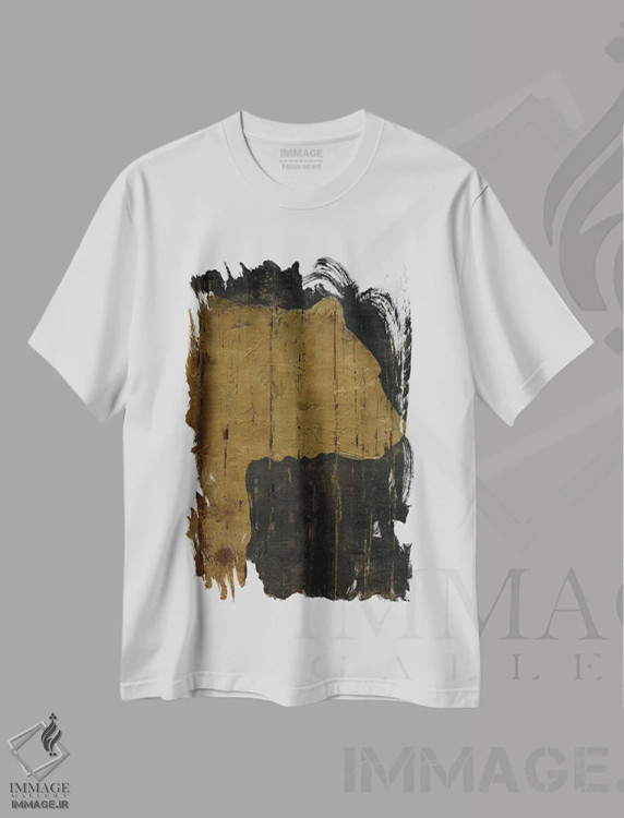 تیشرت سفید طرح دار – تیشرت حیوانات ,حیوانات کلبه روستایی: خرس اثر ماری الین کوسون فروشگاه ایماژ