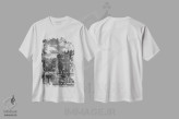 تیشرت سفید طرح دار – تیشرت سیاه و سفید ,کانال اوده گراخت اوترخت با چشم انداز رو به جنوب اثر ملانی ویولا فروشگاه ایماژ