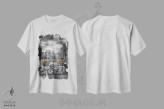 تیشرت سفید طرح دار – تیشرت شهری ,کانال هرنگراخت آمستردام اثر ملانی ویولا فروشگاه ایماژ